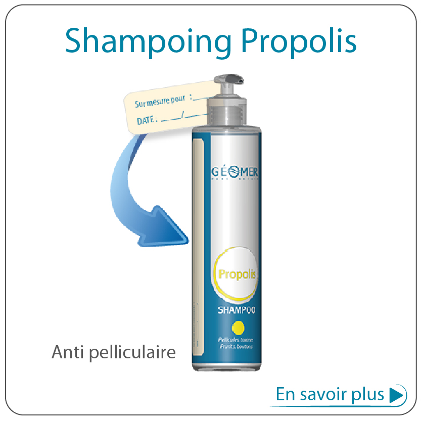 shampoing propolis Géomer 